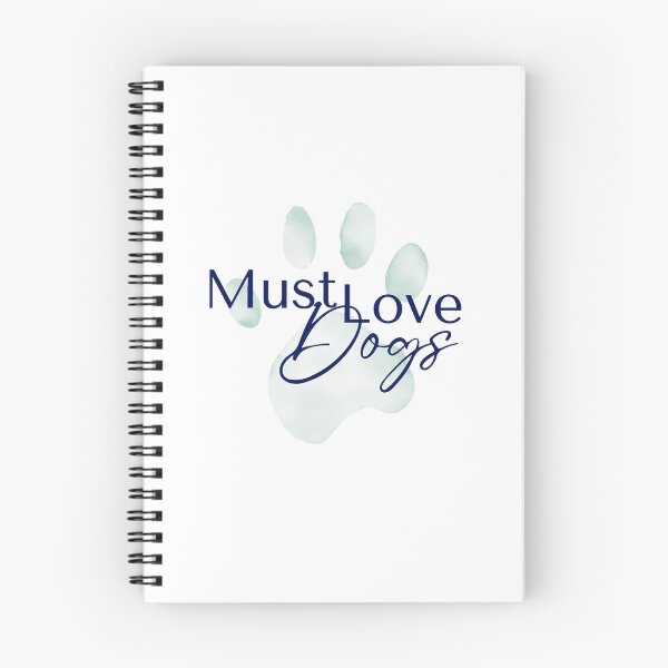 Item preview, Must Love Dogs Paw Print Watercolor Design designed and sold by OlyvieArt.
