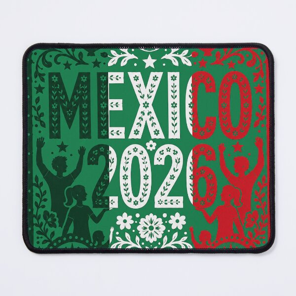 Item preview, Mexico 2026 Papel Picado Soccer designed and sold by rygenr8.
