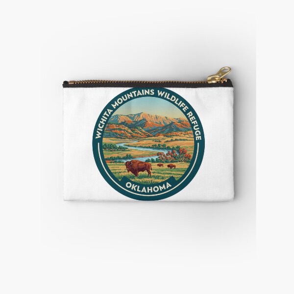 Item preview, Wichita Mountains Wildlife Refuge Oklahoma - Scenic Nature Travel Poster USA designed and sold by inkNext.