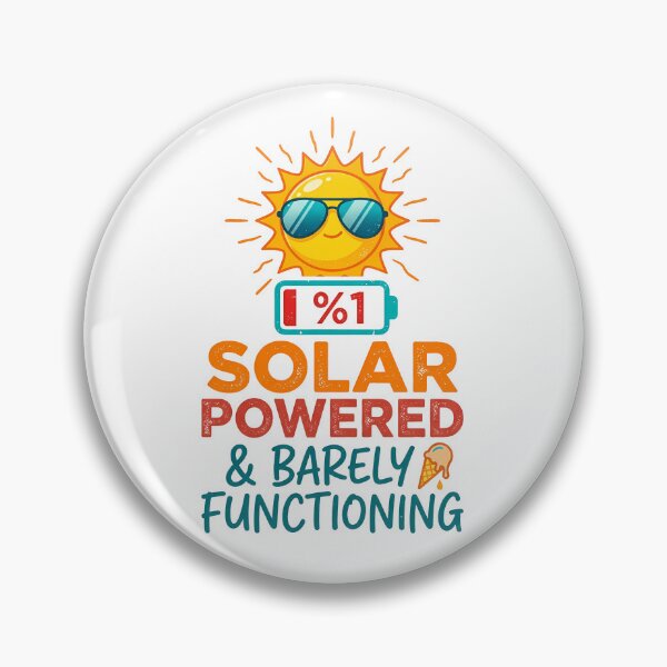 Item preview, Solar Powered Barely Functioning Funny Summer Heat designed and sold by WonderDokkan.