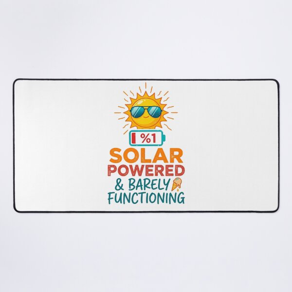 Item preview, Solar Powered Barely Functioning Funny Summer Heat designed and sold by WonderDokkan.