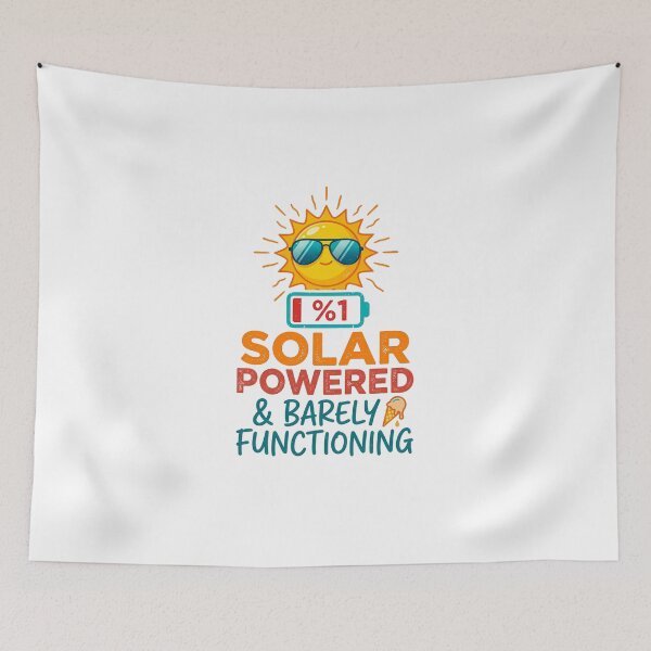 Item preview, Solar Powered Barely Functioning Funny Summer Heat designed and sold by WonderDokkan.