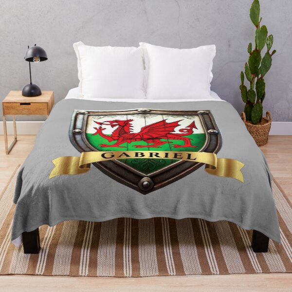 Item preview, Gabriel Welsh Heritage Crest Shield designed and sold by Highlandkings.
