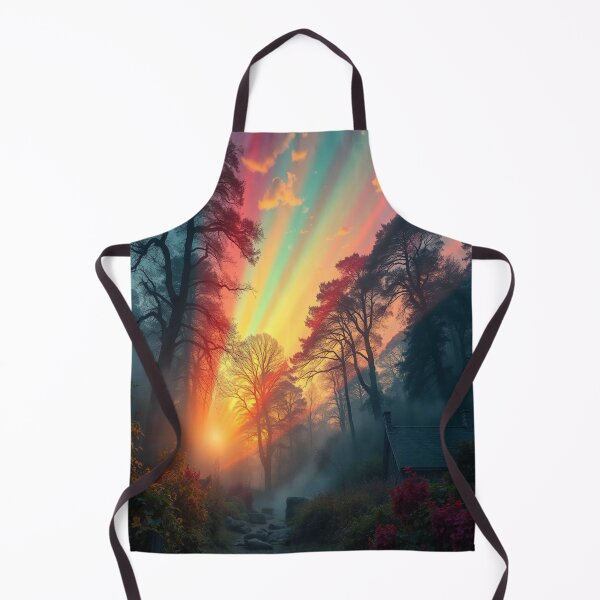 Item preview, Forest‑Sunrise Magic – Mist Light Glow designed and sold by FotoworldEdel.
