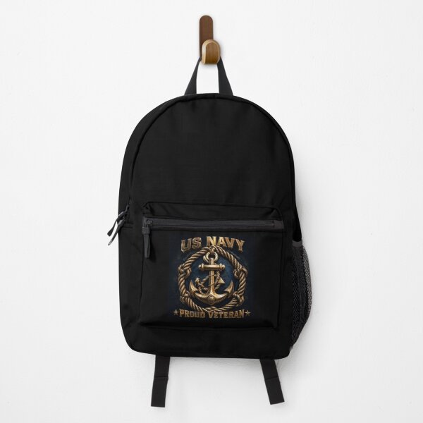 Item preview, Anchored in Honor: US Navy Proud Veteran designed and sold by BlissBlvdShop.