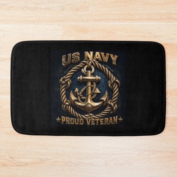 Item preview, Anchored in Honor: US Navy Proud Veteran designed and sold by BlissBlvdShop.