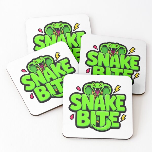 Item preview, Snake Bite Green Cobra Monster Lettering designed and sold by TeeDesignMaster.