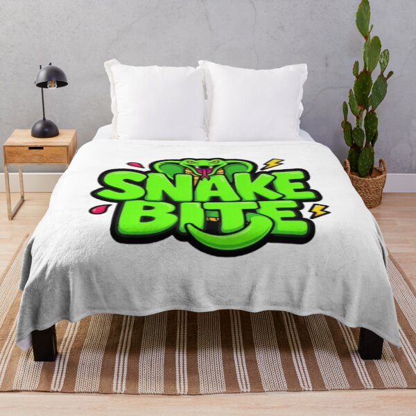 Item preview, Snake Bite Green Cobra Monster Lettering designed and sold by TeeDesignMaster.