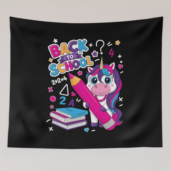 Item preview, Back To School With Unicorn designed and sold by nikolaj1301.