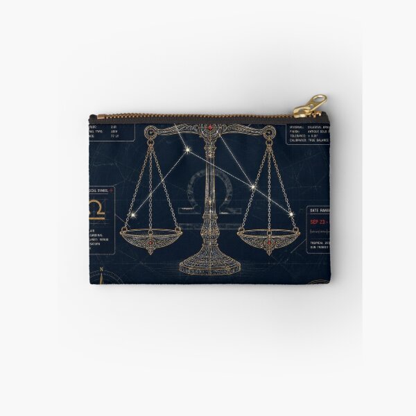 Item preview, Libra Zodiac Blueprint Art | Astral Technical Illustration designed and sold by SunnyDesign82.