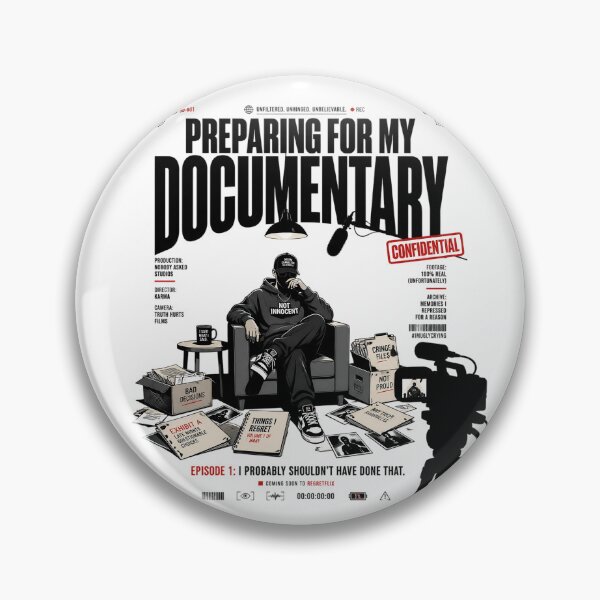 Item preview, Preparing for My Documentary Meme designed and sold by Fashvora.
