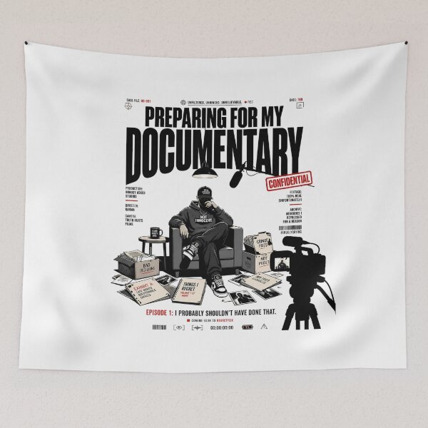 Item preview, Preparing for My Documentary Meme designed and sold by Fashvora.
