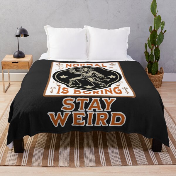 Item preview, Normal Is Boring | Dancing Cow Vintage Western Graphic designed and sold by FadedFrequency.