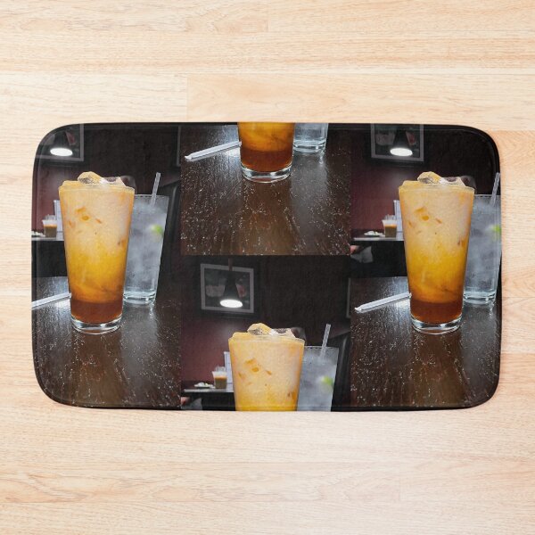 Item preview, Iced Thai Tea Glass Beverage designed and sold by KaleChub.