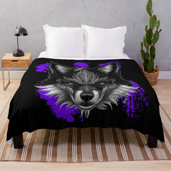 Item preview, Ornamented fox head, spotted pattern, tribal design designed and sold by Kirei-Lily.