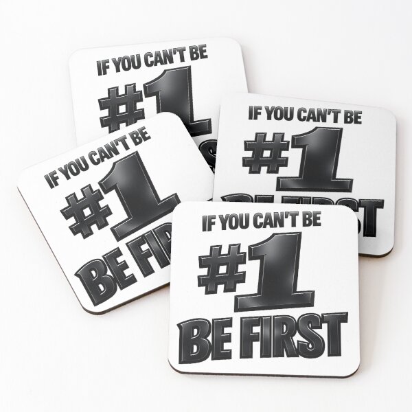 Item preview, IF YOU CAN’T BE #1 BE FIRST - Bold Streetwear Motivation Tee designed and sold by FrozenHeat97.