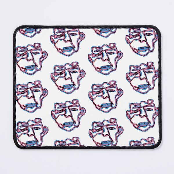 Item preview, Groovy Abstract Colorful Outline Face designed and sold by CamilasPrints.