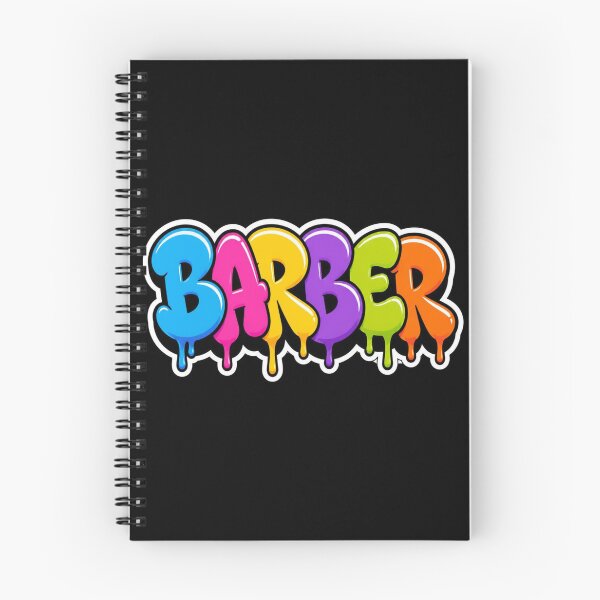 Item preview, Colorful Barber Graffiti Bubble Font Streetwear Art designed and sold by Barber MD Culture.