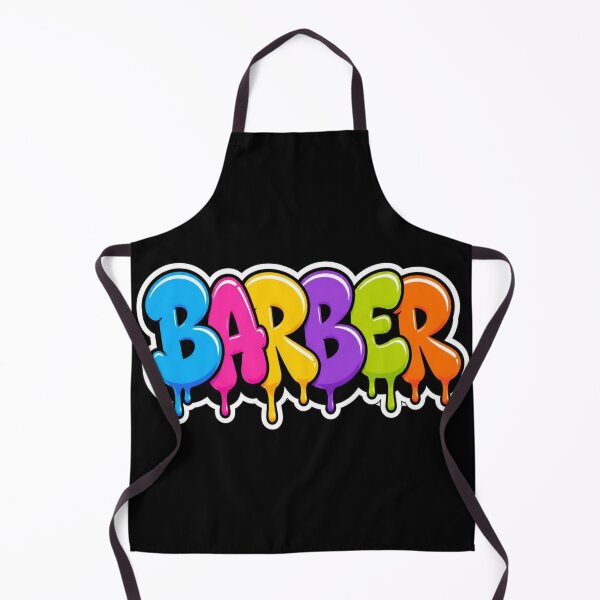 Item preview, Colorful Barber Graffiti Bubble Font Streetwear Art designed and sold by Barber MD Culture.
