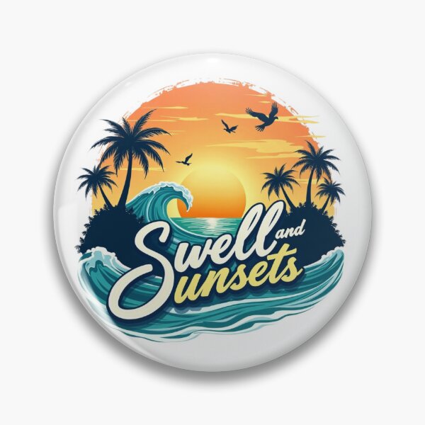 Item preview, Swell and Sunsets designed and sold by ArtelierMe.