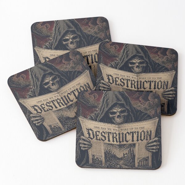 Item preview, Gothic Grim Reaper Newspaper designed and sold by Orivane Shop.