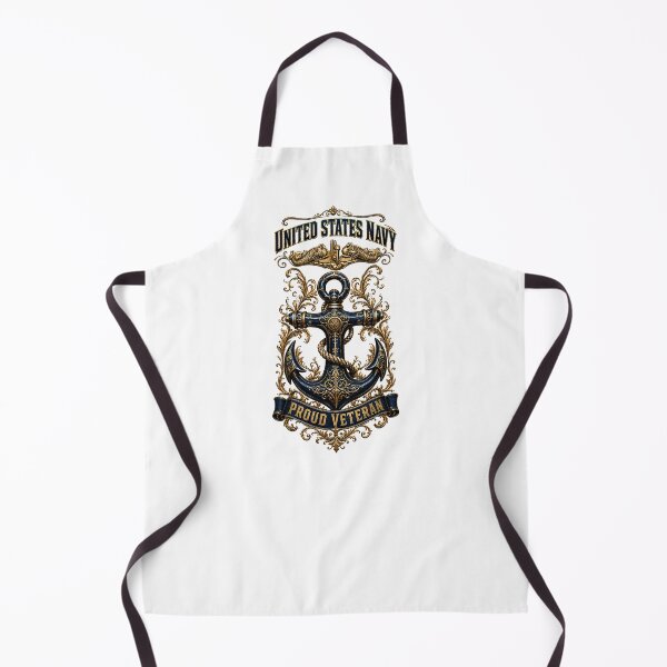 Item preview, Golden Dolphins & Deep Blue Honor: United States Navy Proud Veteran designed and sold by BlissBlvdShop.