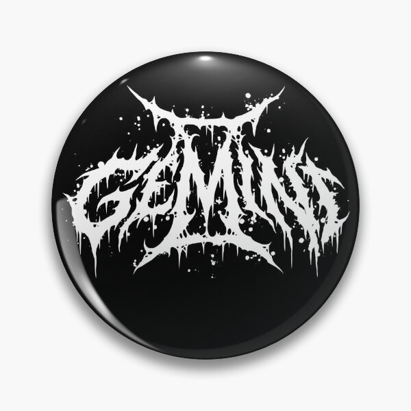 Item preview, Gemini Heavy Metal Style designed and sold by After Dread.