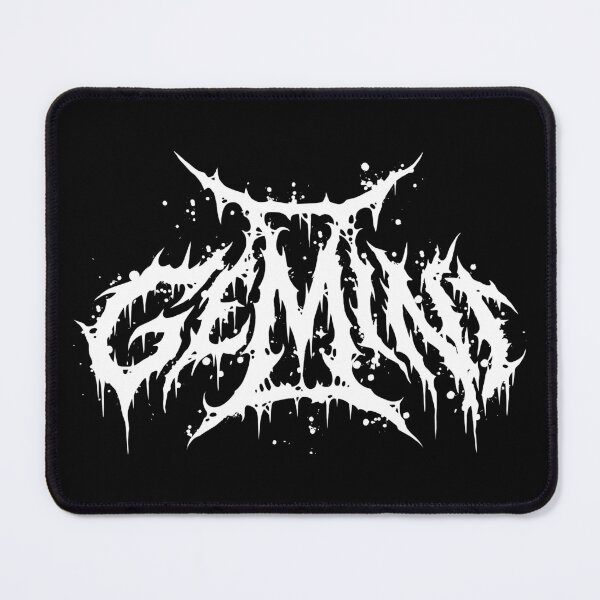 Item preview, Gemini Heavy Metal Style designed and sold by After Dread.