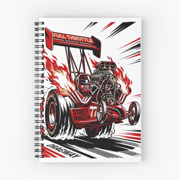 Item preview, Drag Racing Top Fuel Dragster Full Throttle Hot Rod Motorsport designed and sold by KiwiRider.