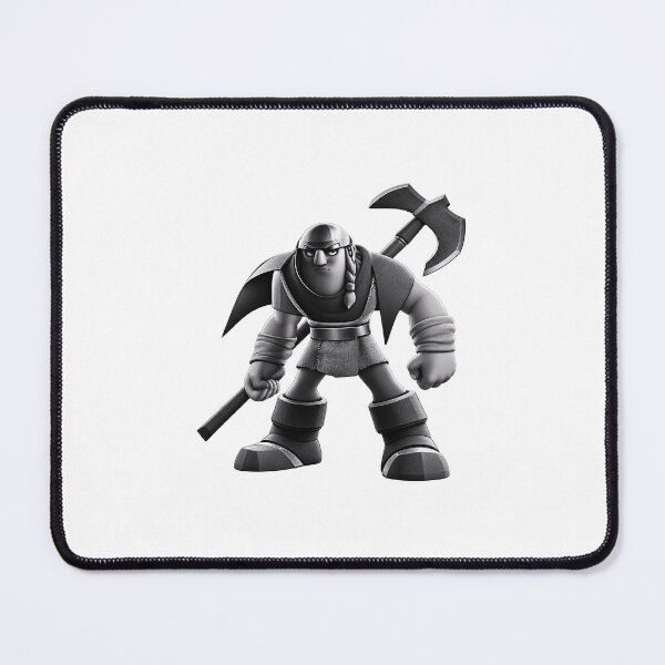 Item preview, Epic Warrior Axe Black and White Gaming Design designed and sold by Brandady.