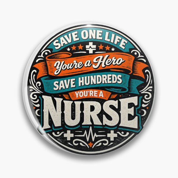 Item preview, Nurse Save lives  designed and sold by GingerBest.