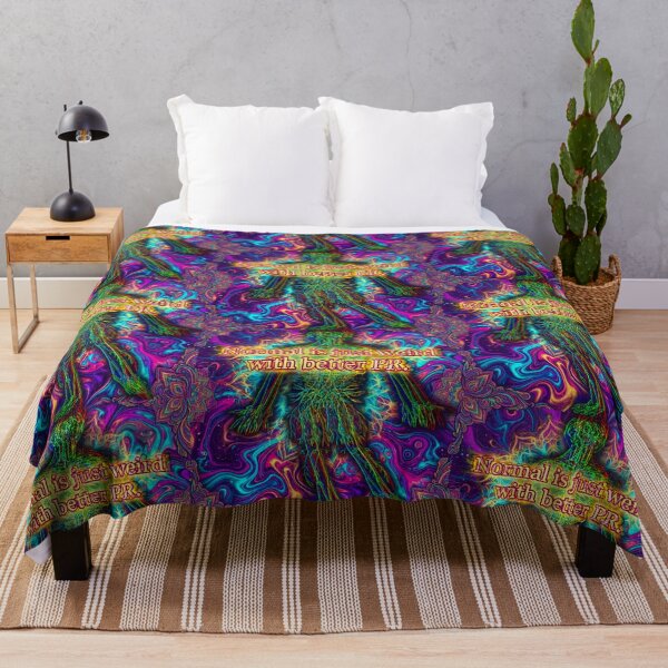 Item preview, Normal Is Just Weird With Better PR designed and sold by weirdove.