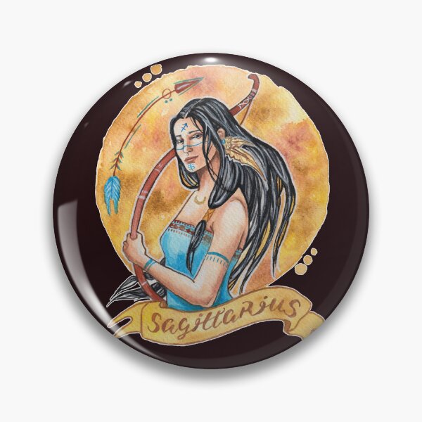 Item preview, Sagittarius Zodiac Sign Celestial Fire Element Magic Art designed and sold by esmavart.