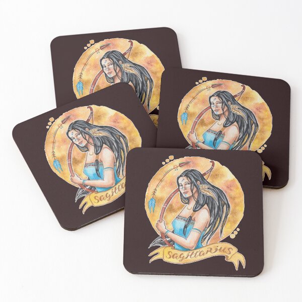 Item preview, Sagittarius Zodiac Sign Celestial Fire Element Magic Art designed and sold by esmavart.