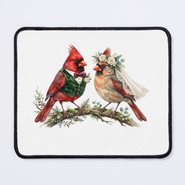 Item preview, Northern Cardinal Couple designed and sold by Roy & Tiffany.