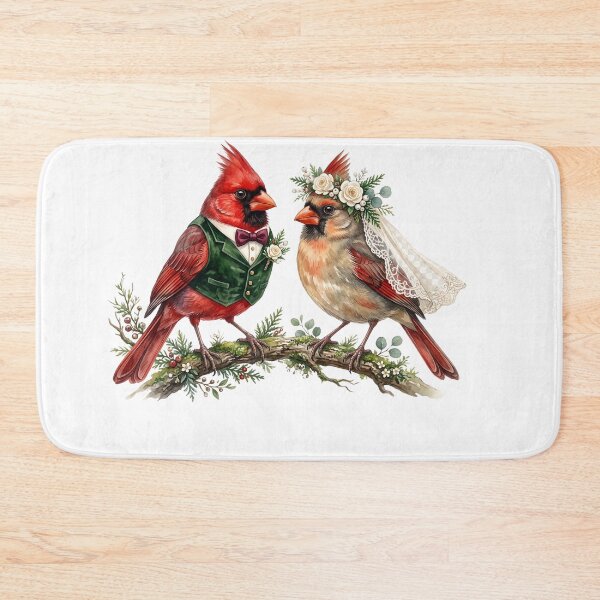 Item preview, Northern Cardinal Couple designed and sold by Roy & Tiffany.