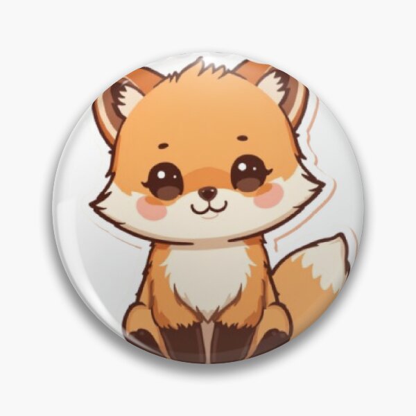 Item preview, Stay Foxy | Cute Kawaii Fox Quote Sticker designed and sold by Tiny-Doodle-Co.