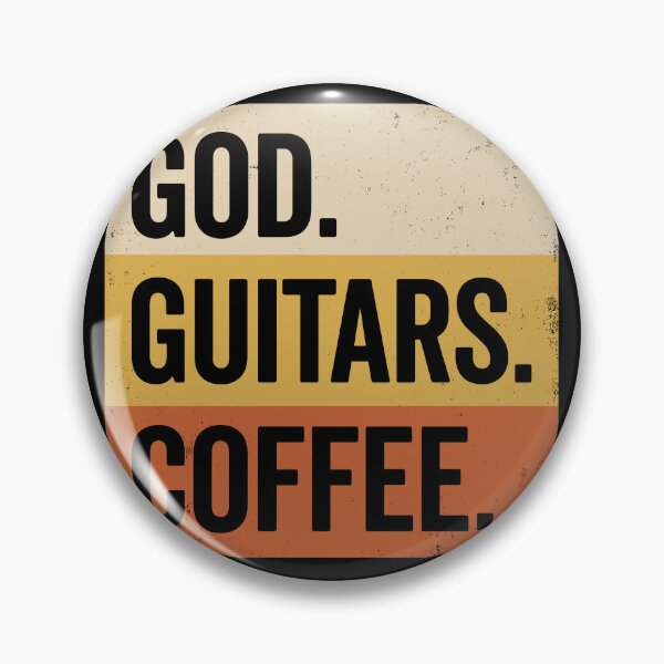 Item preview, God. Guitars. Coffee. Christian Musician Believer Guitarist Coffee Lover designed and sold by Doodleoub.