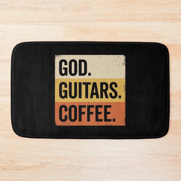 Item preview, God. Guitars. Coffee. Christian Musician Believer Guitarist Coffee Lover designed and sold by Doodleoub.