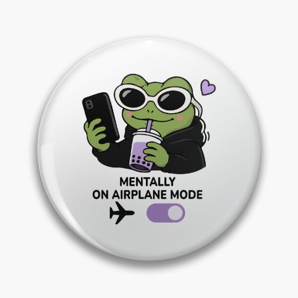 Item preview, Gen Z Frog Boba Kawaii Aesthetic Sunglasses Funny Frog designed and sold by VectorForge Studio.