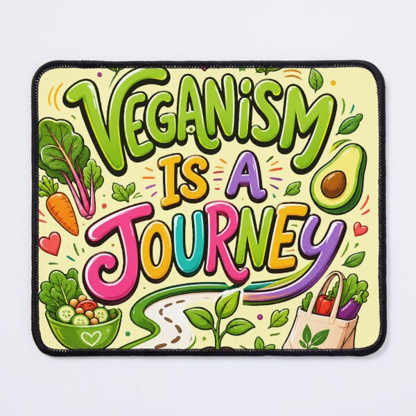 Item preview, Veganism Is A Journey designed and sold by DesignPrePress.