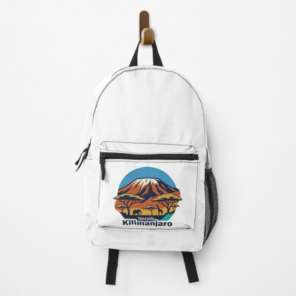 Item preview, Kilimanjaro Snow Peak Bold Retro Graphic Travel Art designed and sold by Inkworksbyshery.