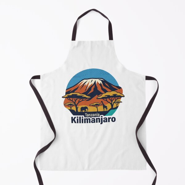 Item preview, Kilimanjaro Snow Peak Bold Retro Graphic Travel Art designed and sold by Inkworksbyshery.