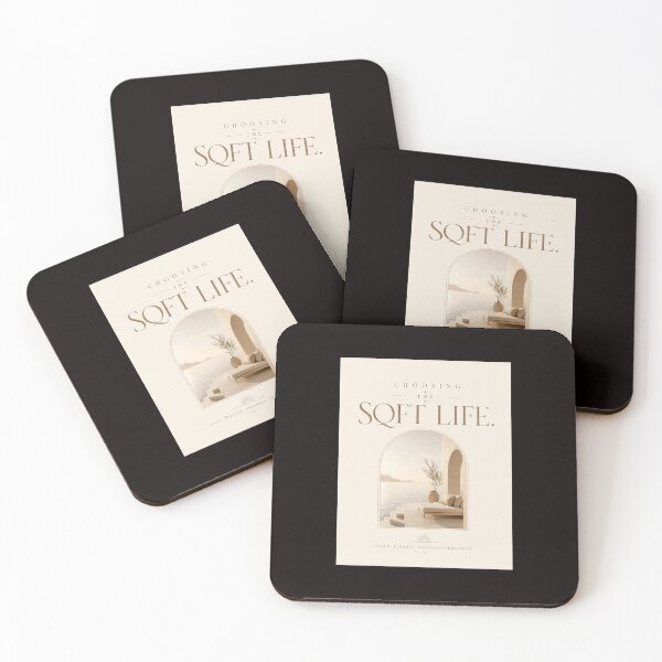 Item preview, Choosing the Soft Life – Minimalist Luxury – Beige Cream Aesthetic Quote – Elegant Serif Design designed and sold by bobscraze.