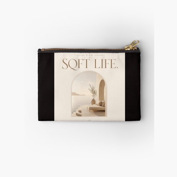 Item preview, Choosing the Soft Life – Minimalist Luxury – Beige Cream Aesthetic Quote – Elegant Serif Design designed and sold by bobscraze.