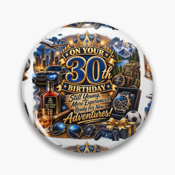 Item preview, 30th Birthday – Still Young, More Experienced, Ready for New Adventures designed and sold by Clothes With Smiling Animals Walt Gral.