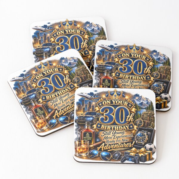 Item preview, 30th Birthday – Still Young, More Experienced, Ready for New Adventures designed and sold by Clothes With Smiling Animals Walt Gral.