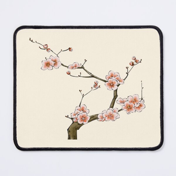 Item preview, Flower Branch Botanical Wall Art designed and sold by ArtbyAfroditi.