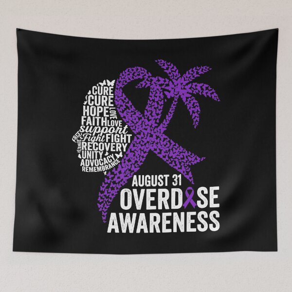 Item preview, August 31 Overdose Awareness Day Recovery Support Remembrance Advocate designed and sold by Doodleoub.