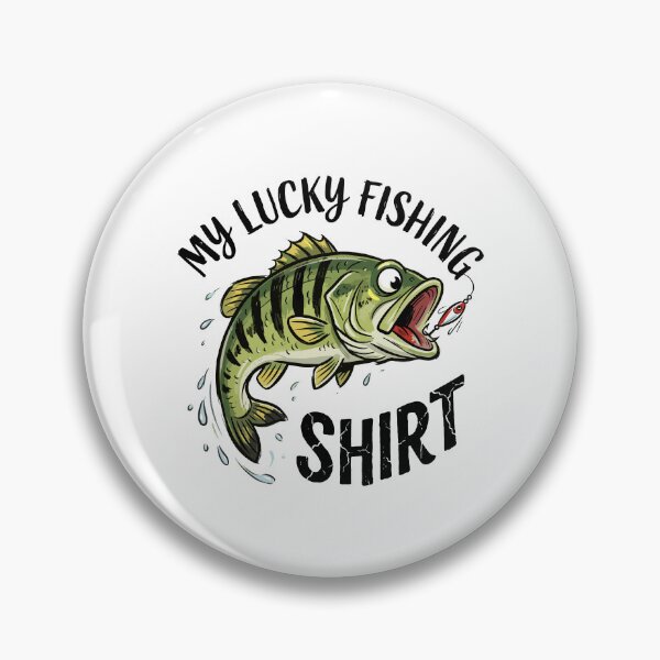 Item preview, My Lucky Fishing Shirt Angler Fisherman Hobbyist designed and sold by Doodleoub.
